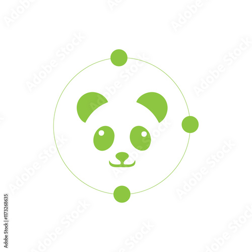 Panda Clipart, Cute Animal. cute panda illustration vector, panda logo, panda icon, panda symbol, panda design, panda vector, panda logo vector illustration, Panda Logo Vector illustration of panda.