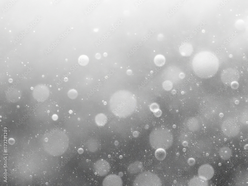 Obraz premium Abstract Bokeh Lights on Gray Background