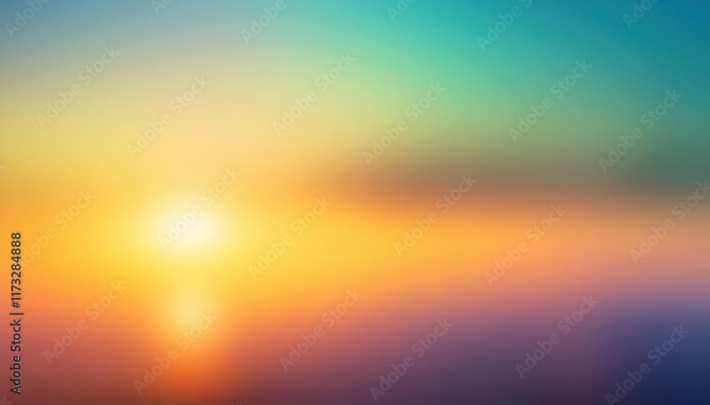 Serene Sunset: A Blurred Masterpiece of Warm Hues Serene Sunset: A Blurred Masterpiece of Warm Hues