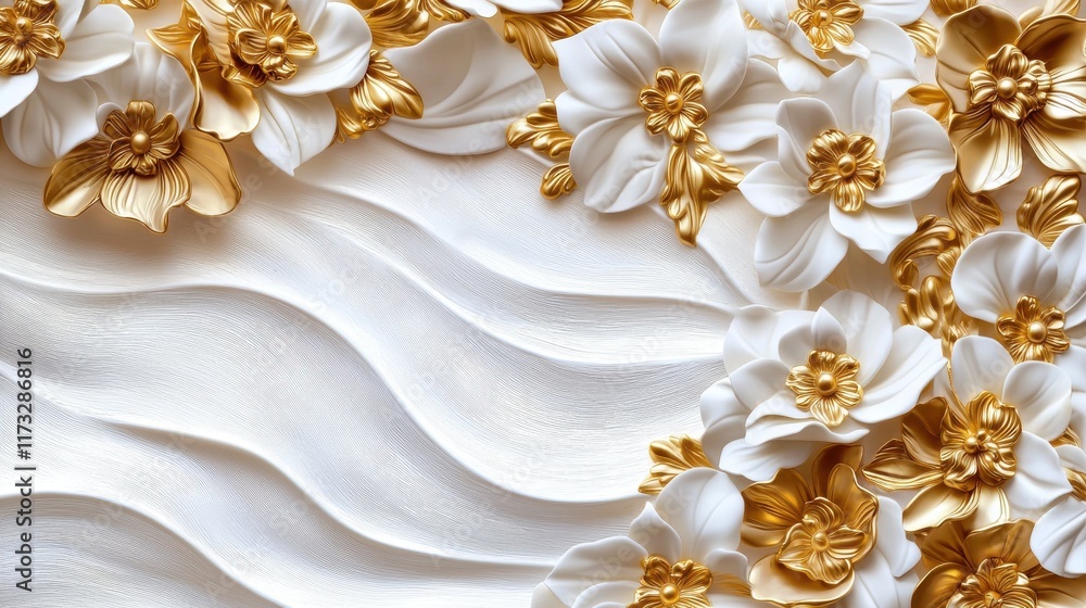 Elegant floral design studio decorative artwork soft lighting close-up Elegant floral design studio decorative artwork soft lighting close-up