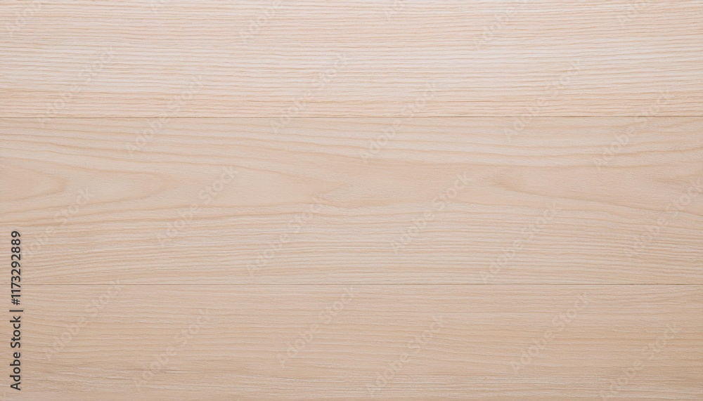 Fototapeta premium Light Beige Wood Texture Background: Natural Wooden Grain Pattern