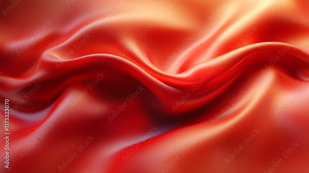 Obraz premium Abstract Red Silk Fabric Texture