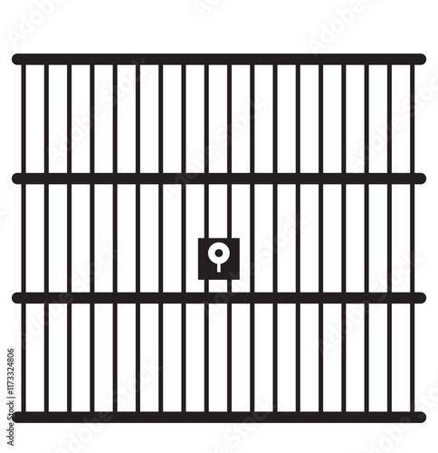 Print jail Solid icon