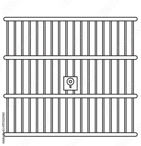 Print jail Solid icon