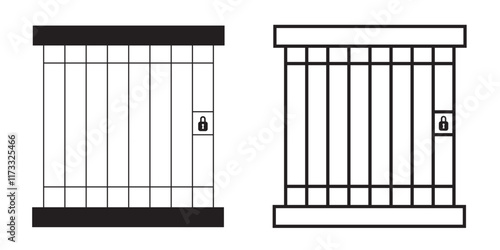 Print jail Solid icon