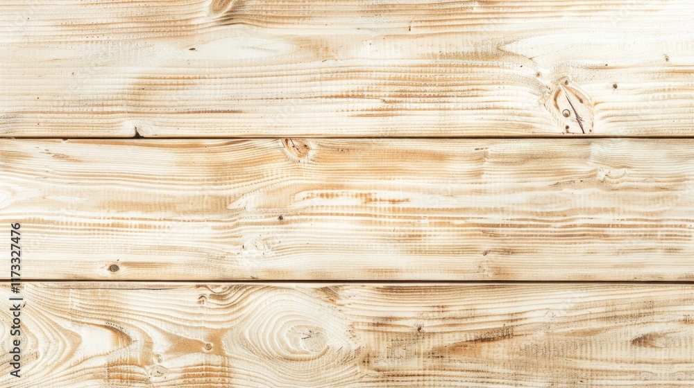 Fototapeta premium Wooden surface with a pronounced texture and light shade. Great for creating backgrounds in design projects, be it websites, posters or packaging, adding naturalness and warmth.
