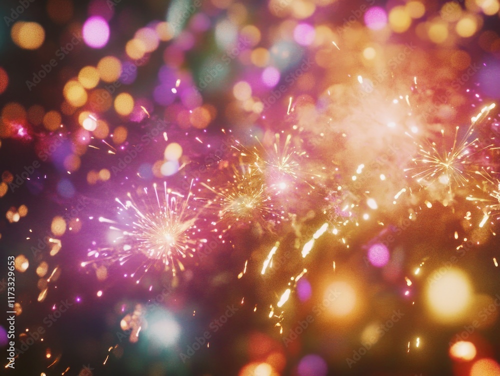 Fototapeta premium Celebratory Fireworks