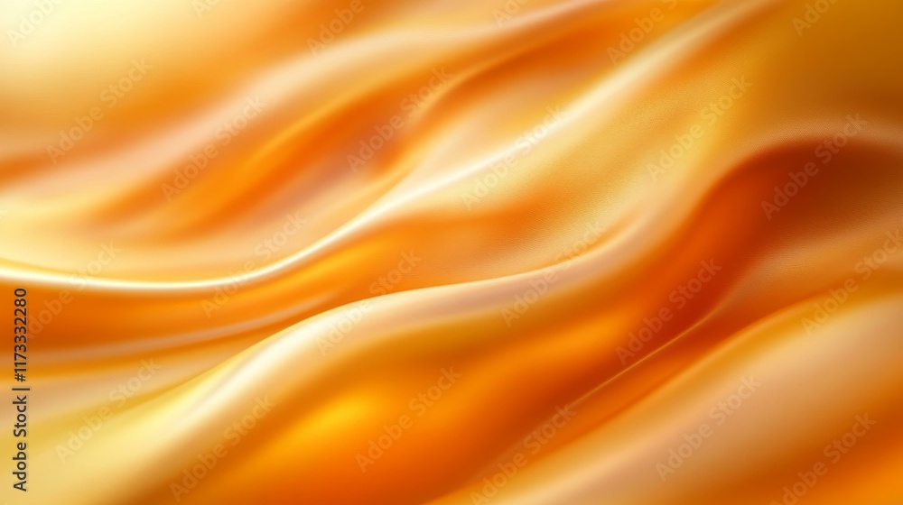 Fototapeta premium Abstract Golden Silk Fabric Texture