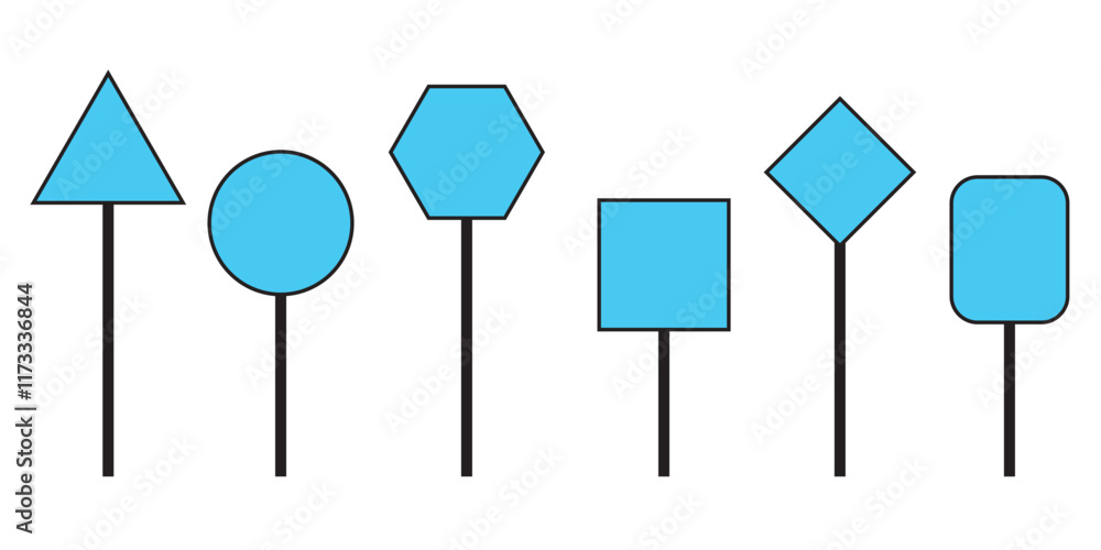 Print Set of Blank traffic board icon. Road sign icon. traffic road empty sign. Traffic signpost signs . 1176 Print Set of Blank traffic board icon. Road sign icon. traffic road empty sign. Traffic signpost signs . 1176