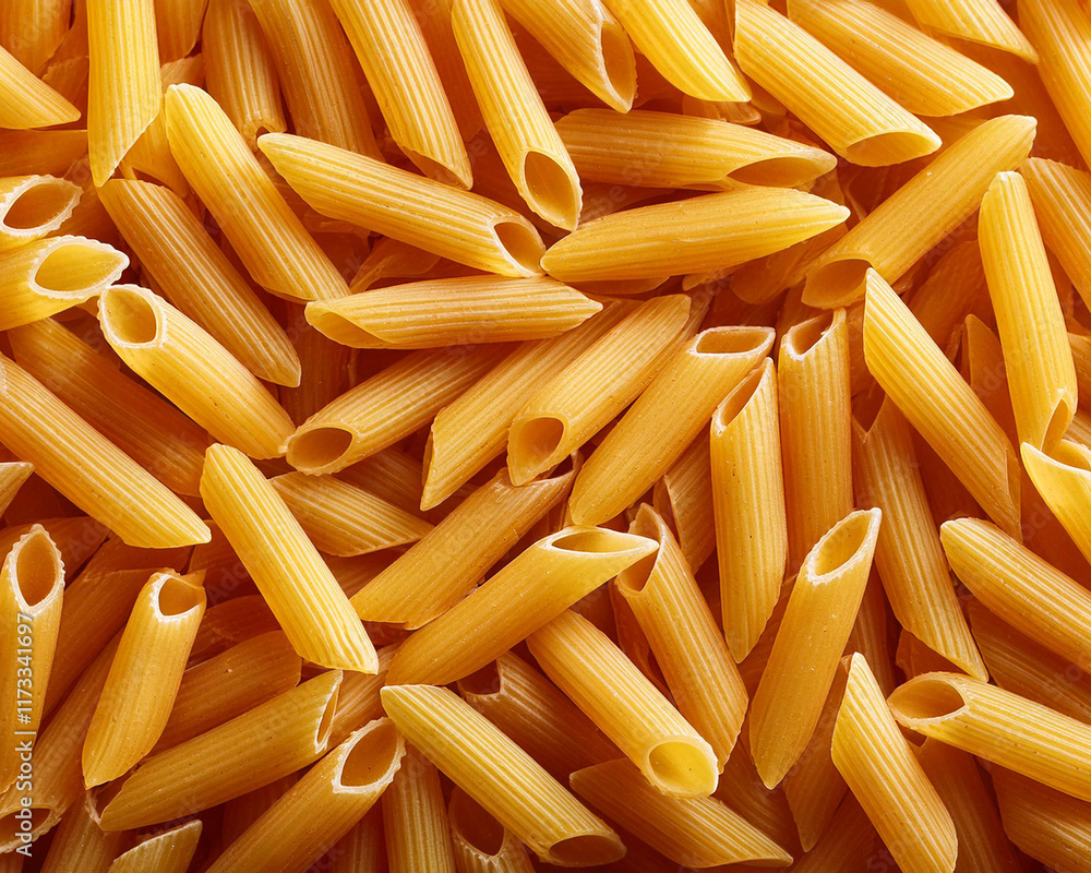 Background of Penne Lisce pasta cuisine Background of Penne Lisce pasta cuisine