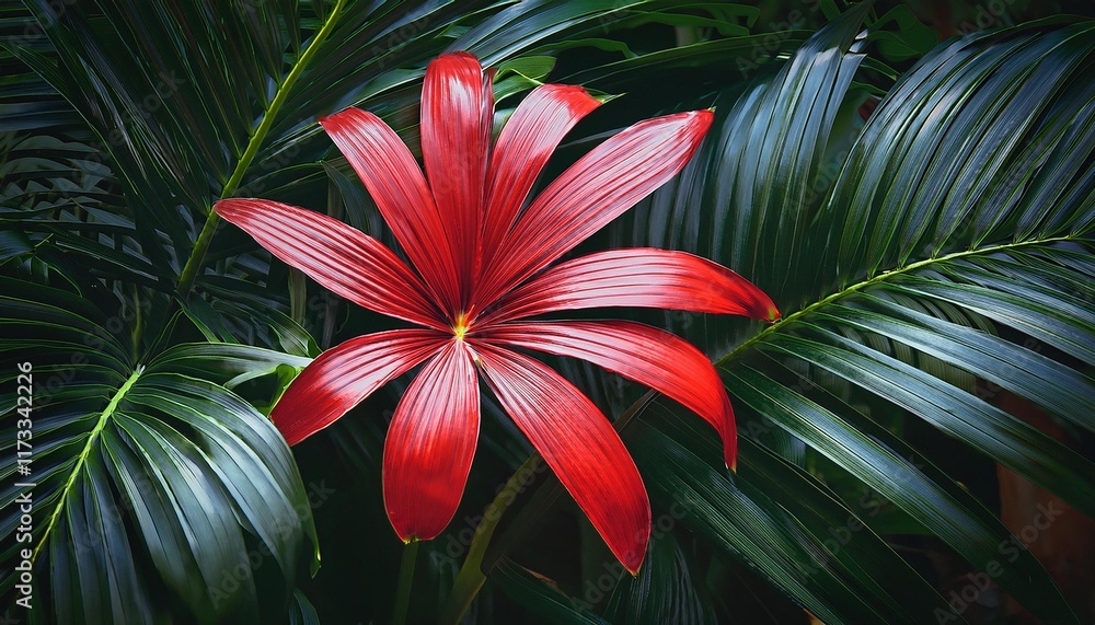 red flower red flower