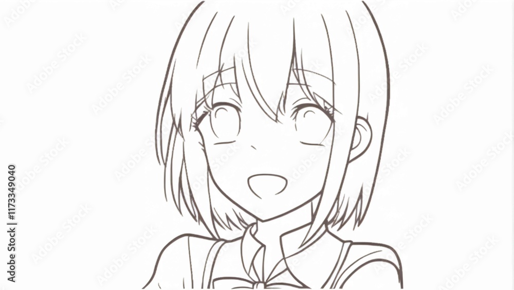 Obraz premium Anime Character Artwork