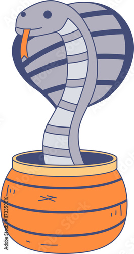 Cobra illustration, perfect for graphic design needs