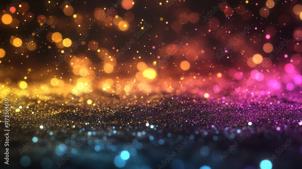 A colorful background with many small dots A colorful background with many small dots