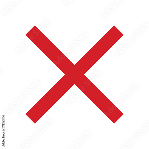 The general prohibition sign , also known as a no symbol, no sign, circle-backslash symbol, nay, interdictory circle or universal no, is a red circle with a red diagonal line through it