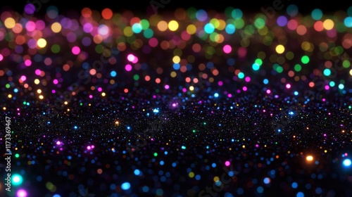 A colorful background with many small dots