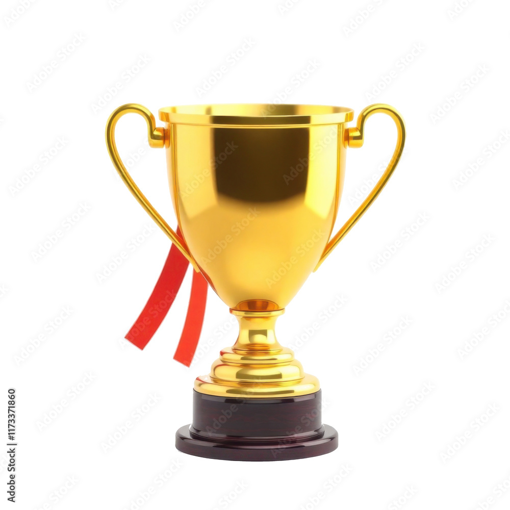 Gold cup isolated on transparent background Gold cup isolated on transparent background