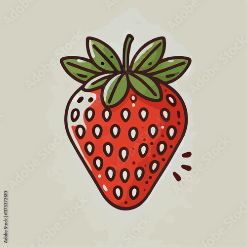 illustration of a strawberry