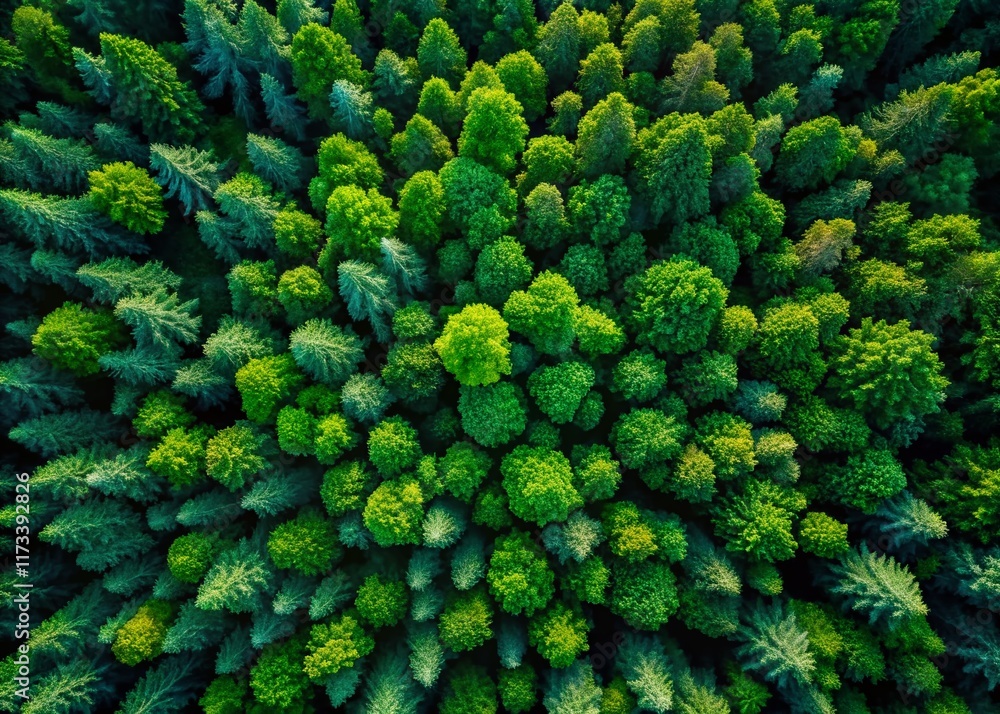 Minimalist Aerial View of Lush Greenery: Top-Down Shot of Trees and Plants Minimalist Aerial View of Lush Greenery: Top-Down Shot of Trees and Plants