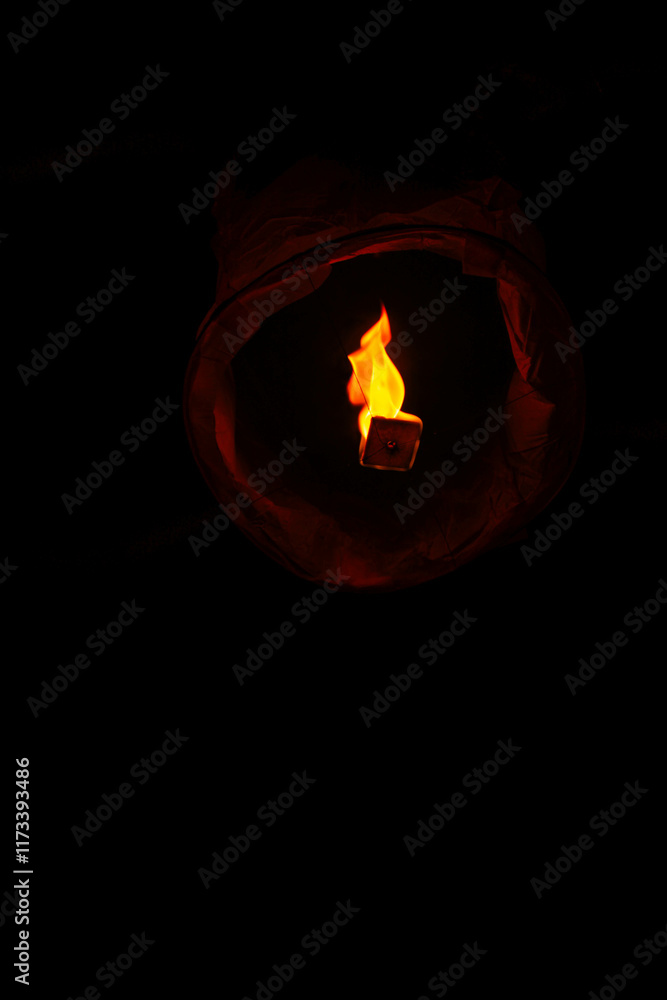 Fototapeta premium burning candle