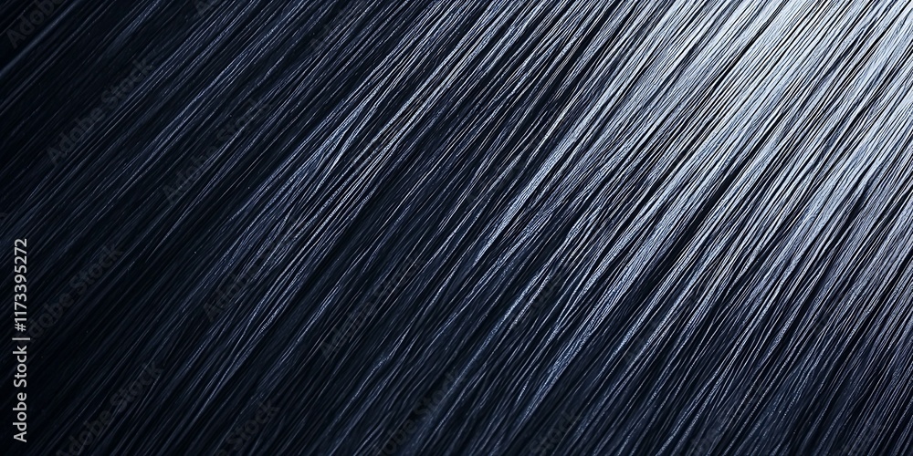 Obraz premium Diagonal lines, dark blue, light streaks, abstract background, website design.