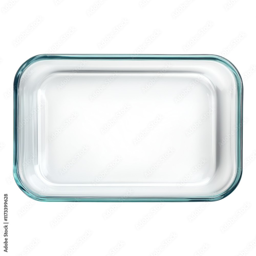 Clear rectangular glass baking dish for versatile cooking and baking needs Clear rectangular glass baking dish for versatile cooking and baking needs