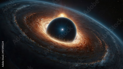 gargantua, space, star, light, galaxy, astronomy, spiral, planet, universe, blue, swirl, night, sky, illustration, wallpaper, cosmos, nebula, design, vortex, art, black, glow, tunnel, fantasy, energy,