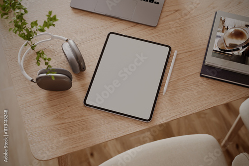 Obraz na płótnie ipad pro PSD mockup4