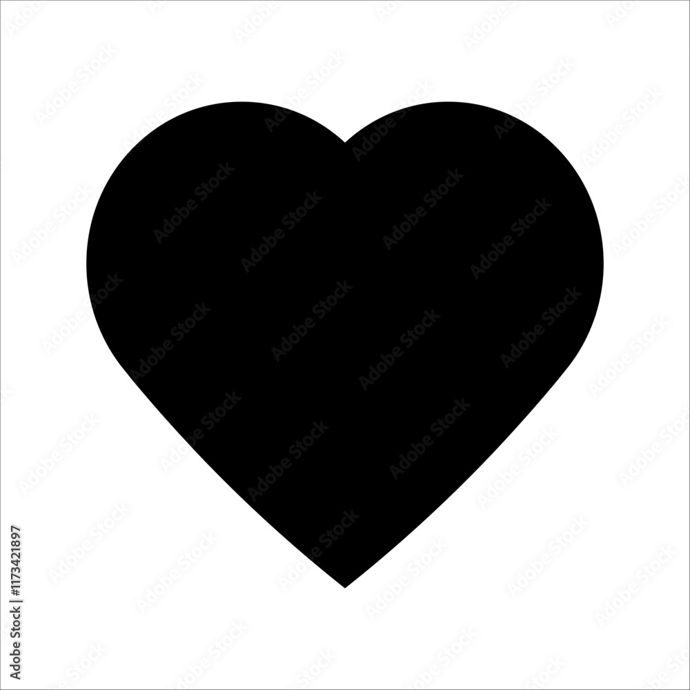 Collection of Heart icon, Symbol of Love Icon flat style modern design Isolated on white Background. Vector illustration. Collection of Heart icon, Symbol of Love Icon flat style modern design Isolated on white Background. Vector illustration.