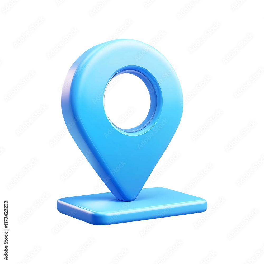 3D Blue location icon isolated on a transparent background remove PNG, clipping path 3D Blue location icon isolated on a transparent background remove PNG, clipping path