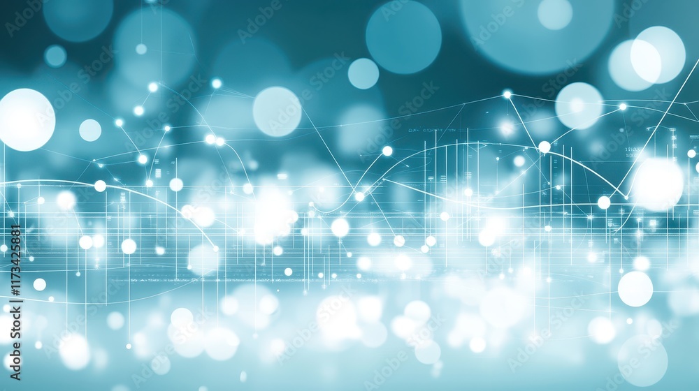 Abstract blue technology background, glowing lights and dynamic lines for futuristic designs Abstract blue technology background, glowing lights and dynamic lines for futuristic designs
