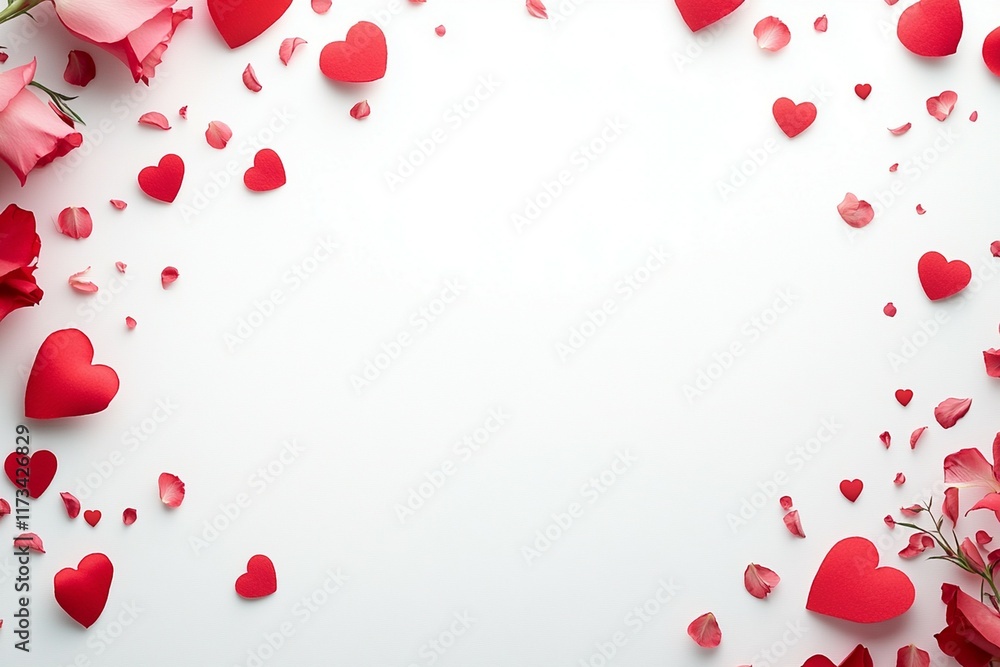 valentine background with hearts valentine background with hearts