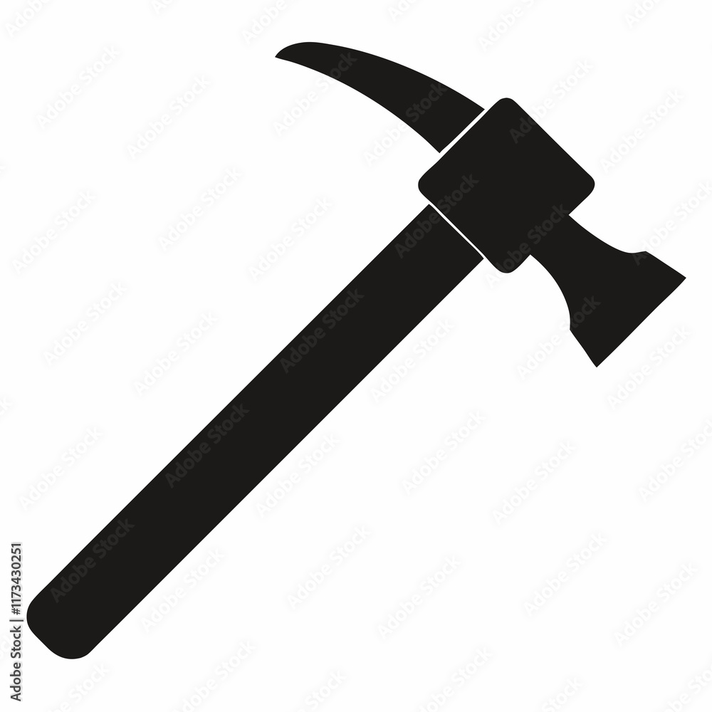 hammer on white hammer on white
