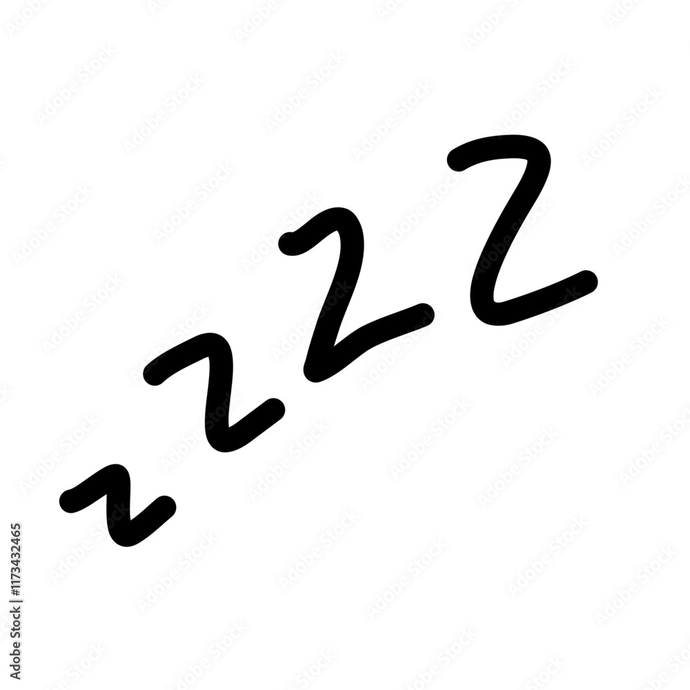 Zzz bed sleep snore icons snooze nap Z sound Zzz bed sleep snore icons snooze nap Z sound
