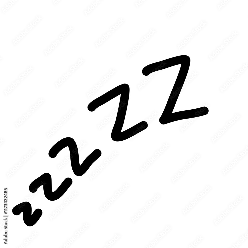 Zzz bed sleep snore icons snooze nap Z sound Zzz bed sleep snore icons snooze nap Z sound