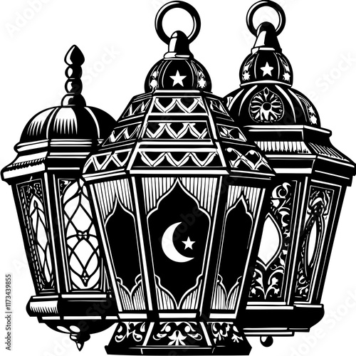 illustration of a lantern