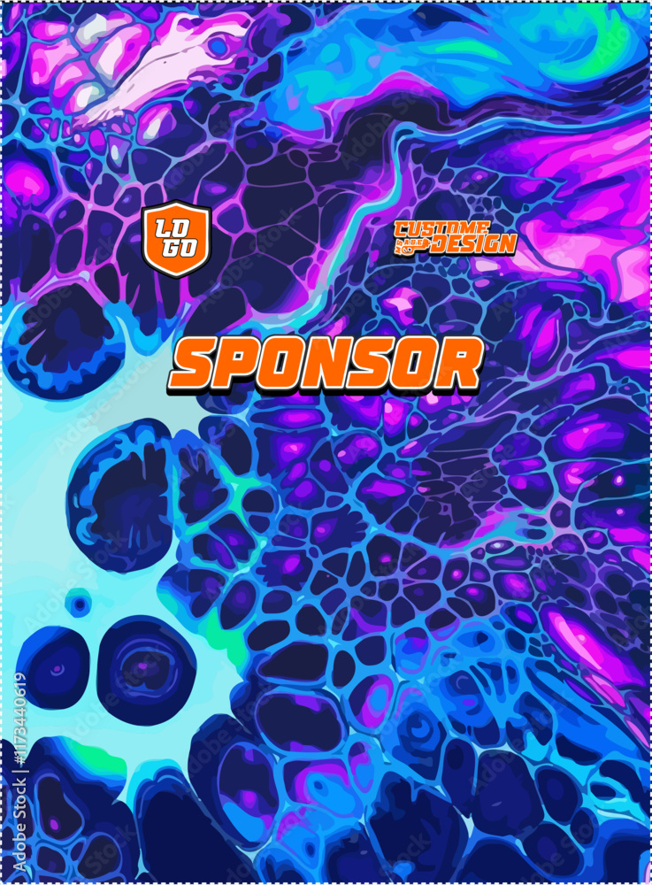 Obraz premium ABSTRACT DESIGN FOR SUBLIME PRINTING