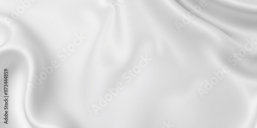 White gray satin texture with silver fabric silk background and soft blur pattern, satin, texture