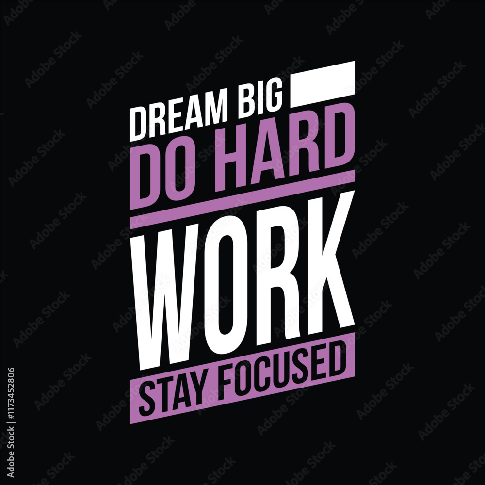 Obraz premium motivational t-shirt design