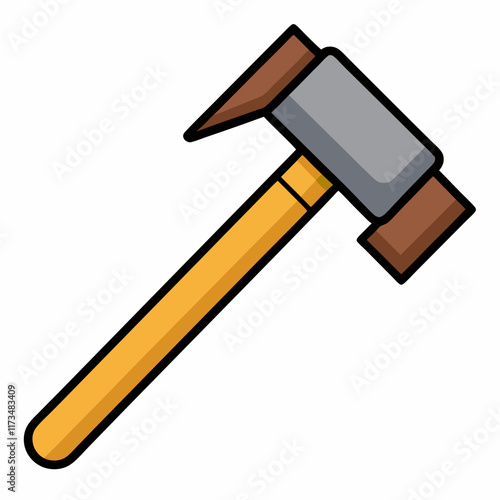 hammer isolated on white
