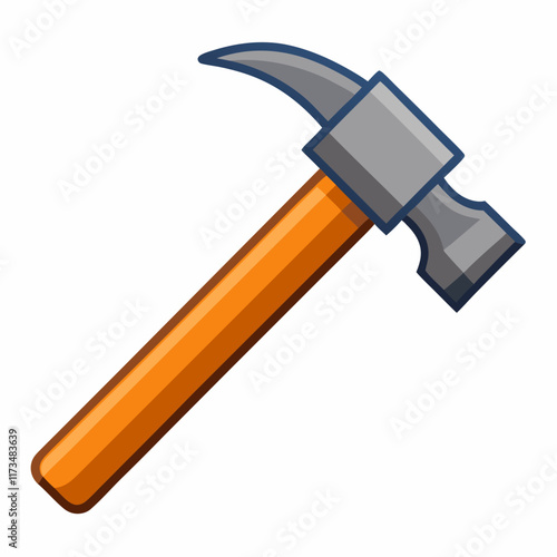 hammer isolated on white