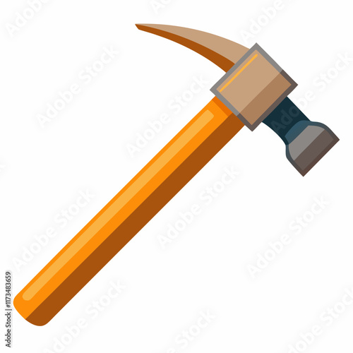 hammer isolated on white