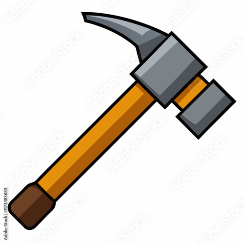 hammer isolated on white