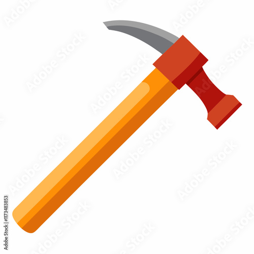 hammer isolated on white
