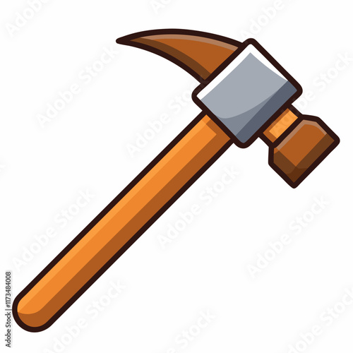 hammer isolated on white