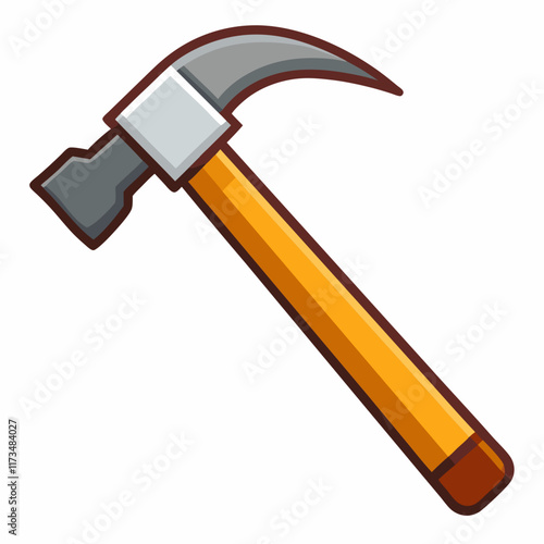 hammer isolated on white