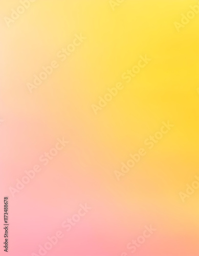 Abstract Pastel Yellow Pink Gradient Background Texture