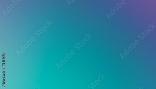 Teal  Turquoise  and Purple Gradient Background  Abstract Smooth Color Blend for Design Pr