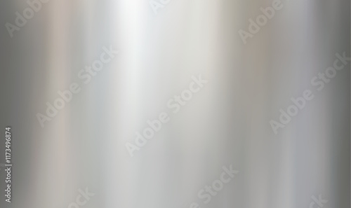 Realistic brushed metal texture. Polished stainless steel background. eps10 . vector illustration .