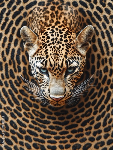 close up of a leopard